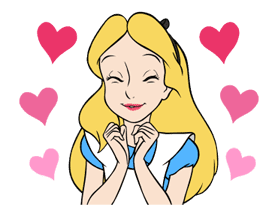 Alice In Wonderland Animated Stickers sticker #5692905