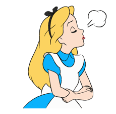 Alice In Wonderland Animated Stickers sticker #5692914