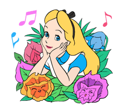 Alice In Wonderland Animated Stickers sticker #5692920