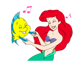 The Little Mermaid Animated Stickers sticker #5903812