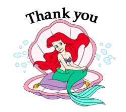 The Little Mermaid Animated Stickers sticker #5903813