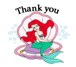The Little Mermaid Animated Stickers sticker #5903813
