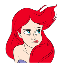 The Little Mermaid Animated Stickers sticker #5903819