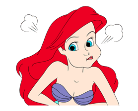 The Little Mermaid Animated Stickers sticker #5903822