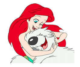 The Little Mermaid Animated Stickers sticker #5903826