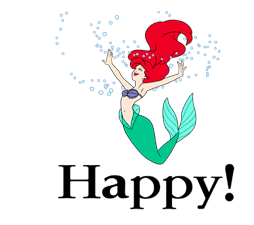 The Little Mermaid Animated Stickers sticker #5903829
