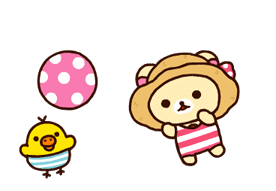 Rilakkuma's Big Vacation sticker #5997542