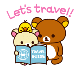 Rilakkuma's Big Vacation sticker #5997545