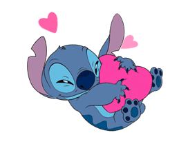 Stitch on the Move sticker #6111522
