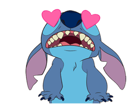 Stitch on the Move sticker #6111523