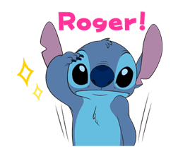 Stitch on the Move sticker #6111526