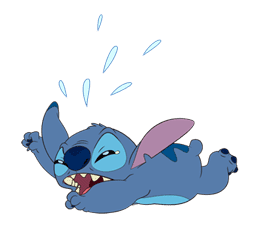 Stitch on the Move sticker #6111531