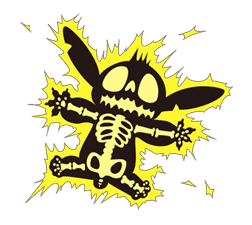 Stitch on the Move sticker #6111537