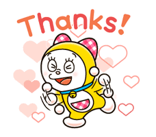 Dorami on the Move sticker #6259544