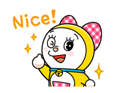 Dorami on the Move sticker #6259545