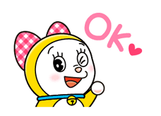 Dorami on the Move sticker #6259548