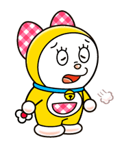 Dorami on the Move sticker #6259555