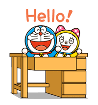 Dorami on the Move sticker #6259562