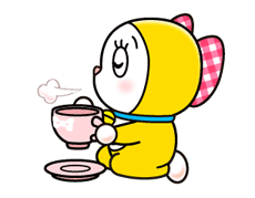 Dorami on the Move sticker #6259567