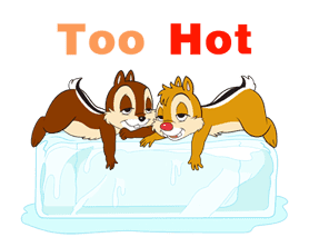 Chip 'n' Dale Summer Delight Stickers sticker #6982119