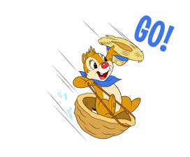 Chip 'n' Dale Summer Delight Stickers sticker #6982123