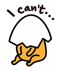 gudetama sticker #7115173
