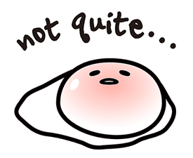 gudetama sticker #7115175