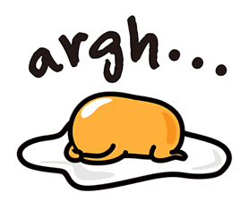gudetama sticker #7115176