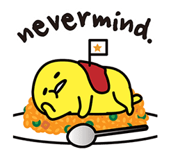 gudetama sticker #7115185