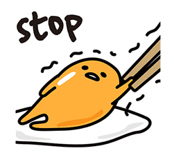 gudetama sticker #7115186