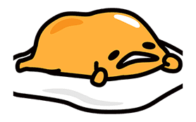gudetama sticker #7115187
