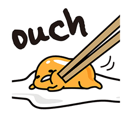 gudetama sticker #7115193