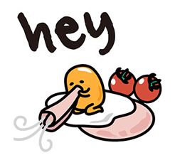 gudetama sticker #7115199