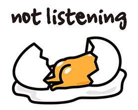 gudetama sticker #7115203