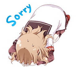 YURU-YURI sticker #8031403