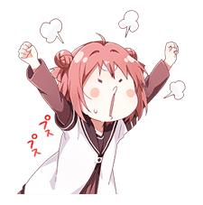 YURU-YURI sticker #8031413