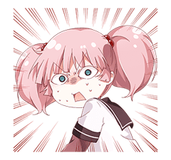 YURU-YURI sticker #8031416