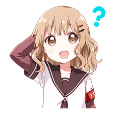 YURU-YURI sticker #8031417