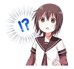 YURU-YURI sticker #8031420