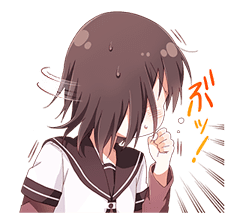YURU-YURI sticker #8031429