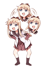 YURU-YURI sticker #8031432