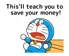 Doraemon: Moving Quotes sticker #8452236
