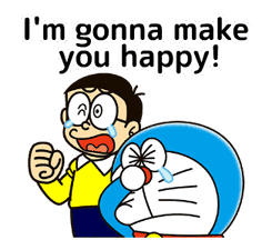 Doraemon: Moving Quotes sticker #8452237