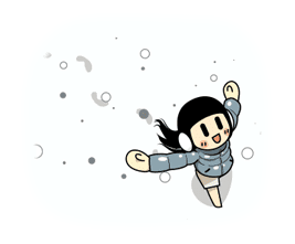 Animated Smile Brush: Winter Edition sticker #8902051