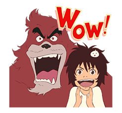 The Boy and The Beast sticker #9010616