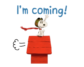 SNOOPY-THE PEANUTS MOVIE- sticker #9104080