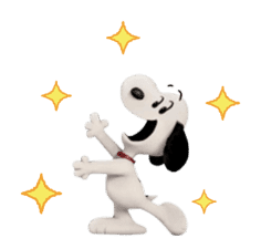SNOOPY-THE PEANUTS MOVIE- sticker #9104087