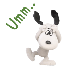 SNOOPY-THE PEANUTS MOVIE- sticker #9104090