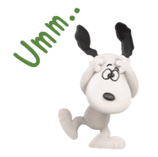 SNOOPY-THE PEANUTS MOVIE- sticker #9104090
