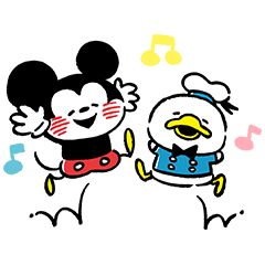 カナヘイ画 ミッキー フレンズ Line Store